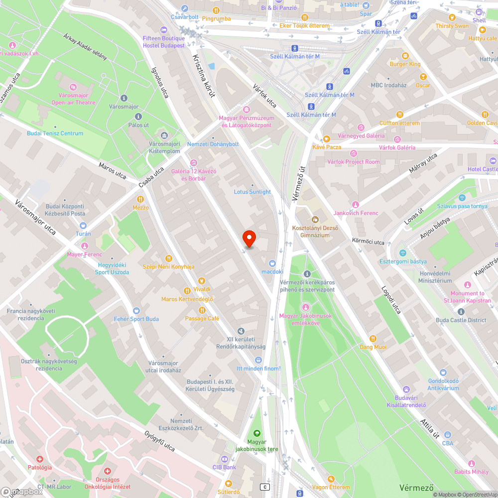 Kidobott matracok bejelentés helye