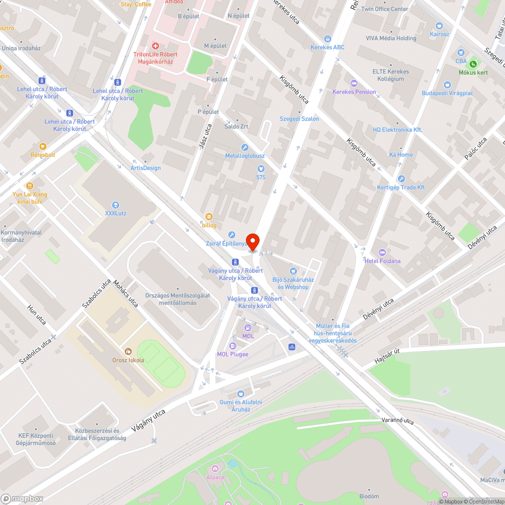 Kidőlt forgalmi tábla bejelentés helye