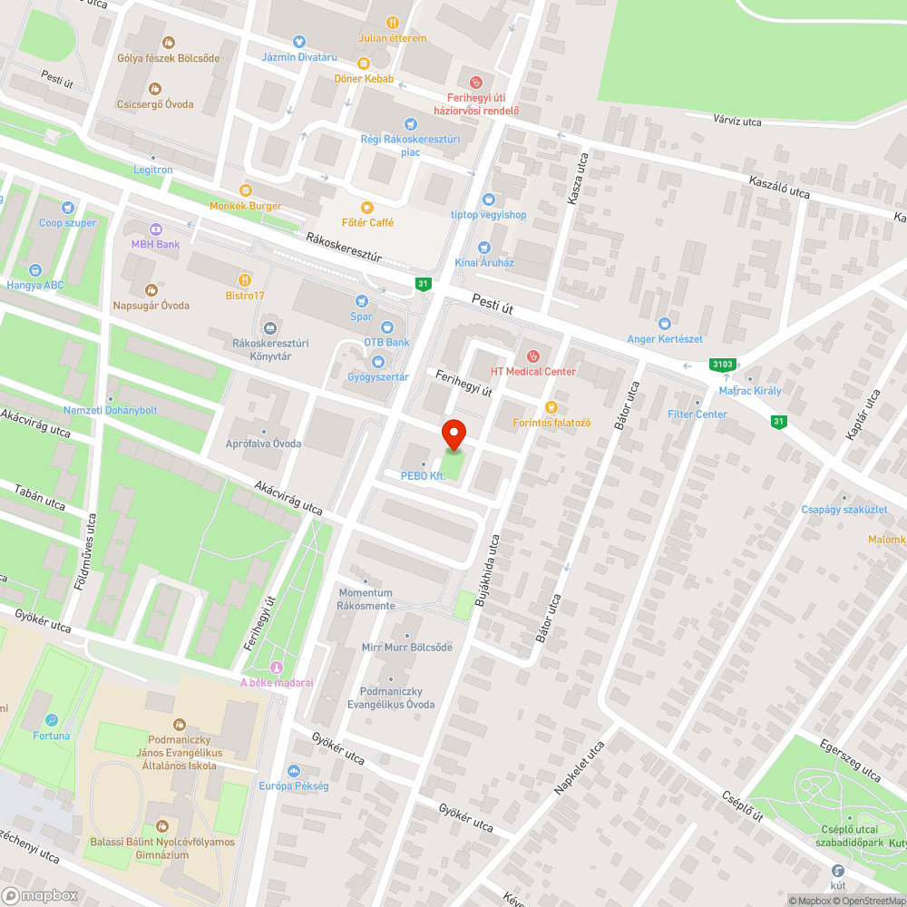 Kapaszkodó léc hiányzik bejelentés helye