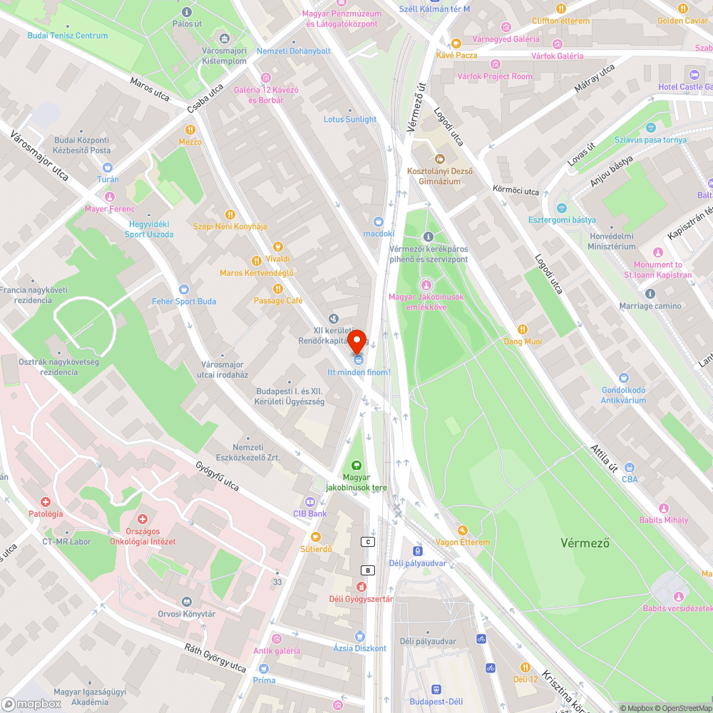 Kidobott matrac bejelentés helye