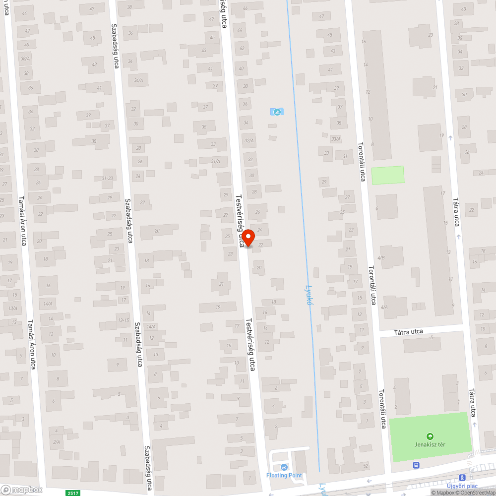 Hiányzó esővízárok fedő betonelem bejelentés helye