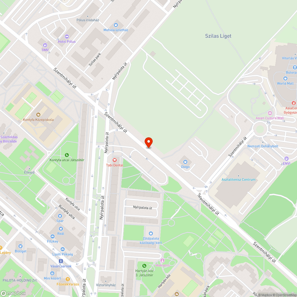 Megsüllyedt aknafedél bejelentés helye