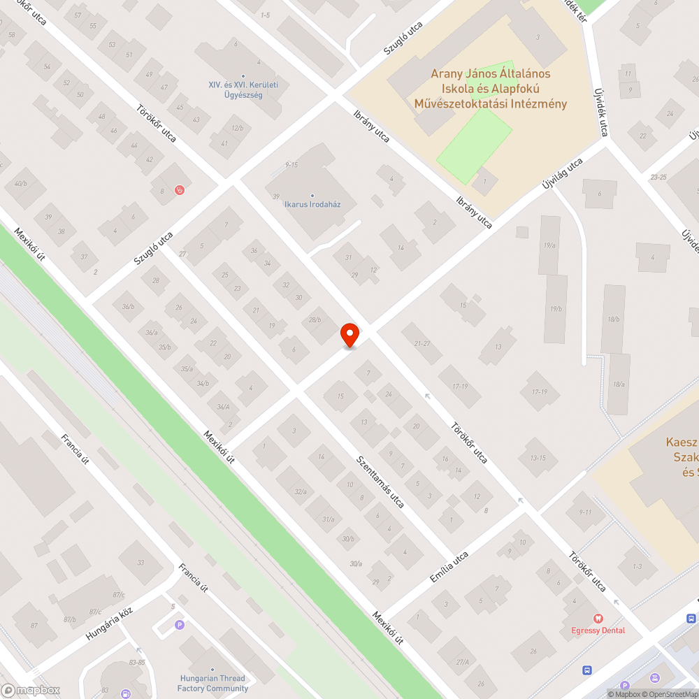 Eltömődött összefolyórács bejelentés helye