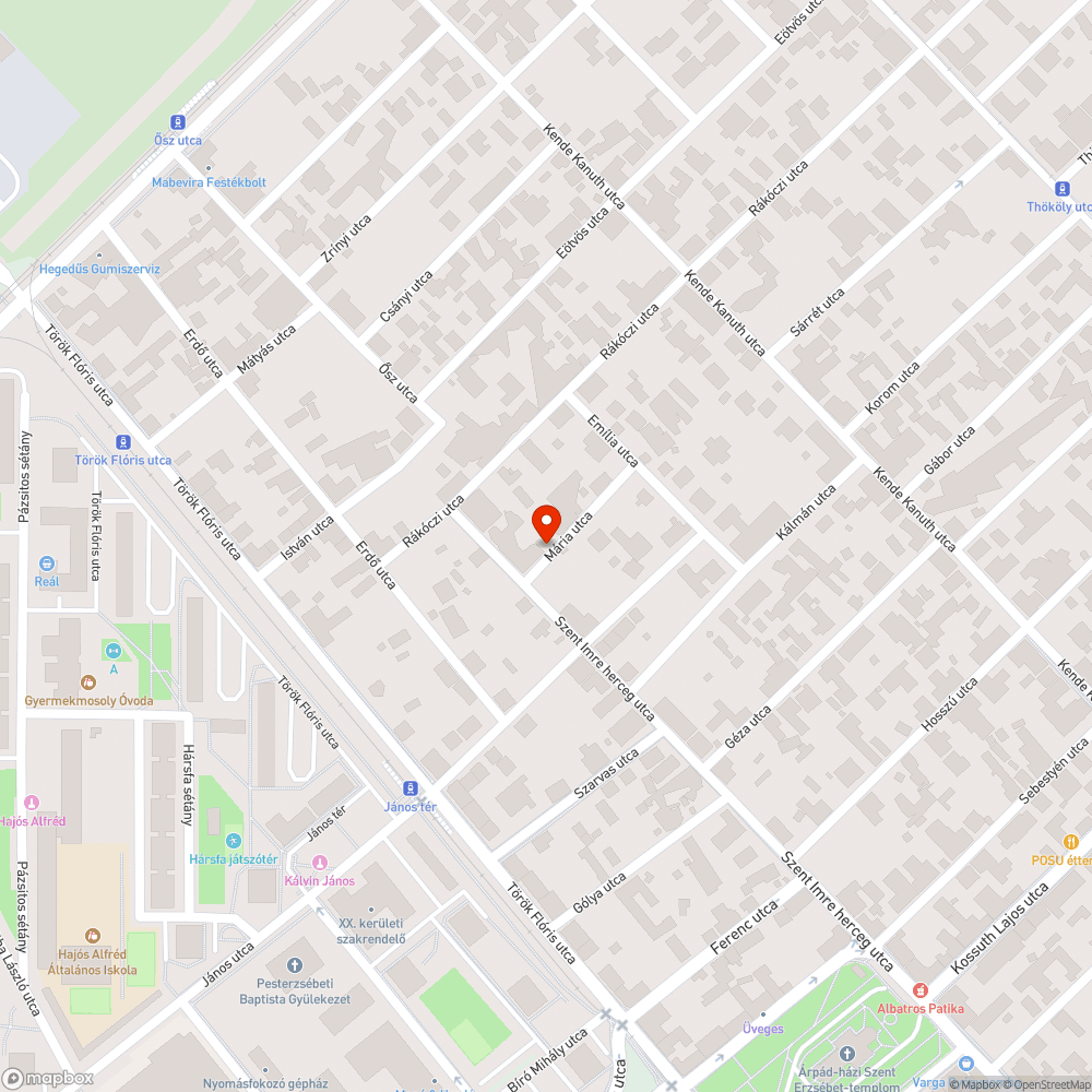 Szemét bejelentés helye