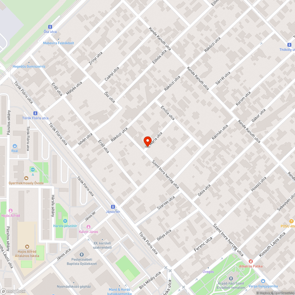 Patkánycsalogató bejelentés helye