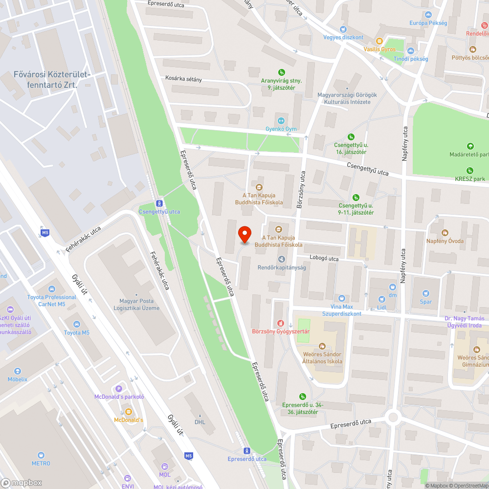 Csőtörés bejelentés helye