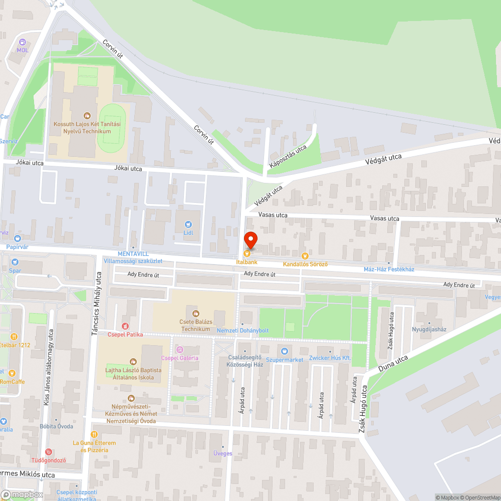 Nem működő leszállást jelző gomb bejelentés helye