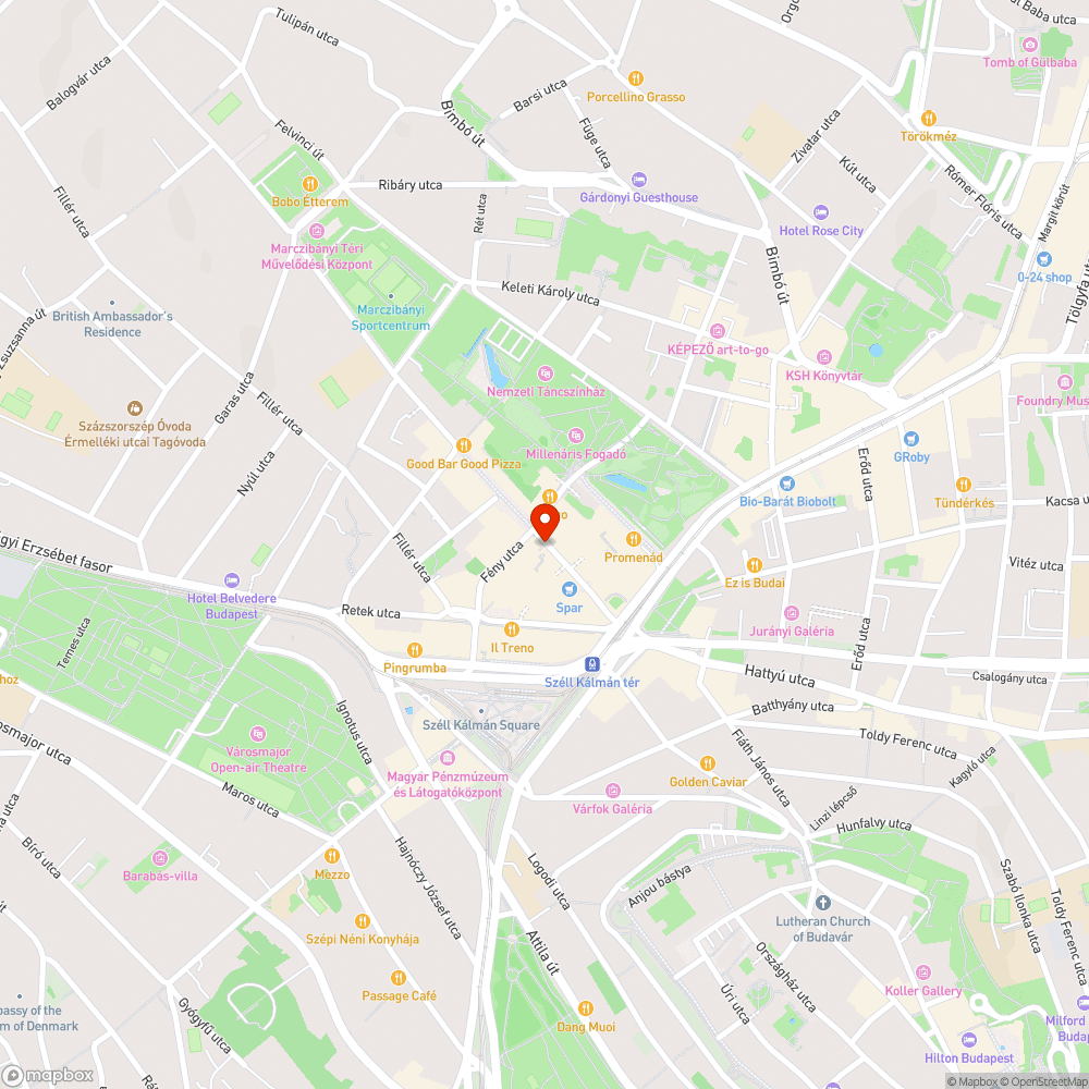 Balesetveszélyes gödör a járdán bejelentés helye