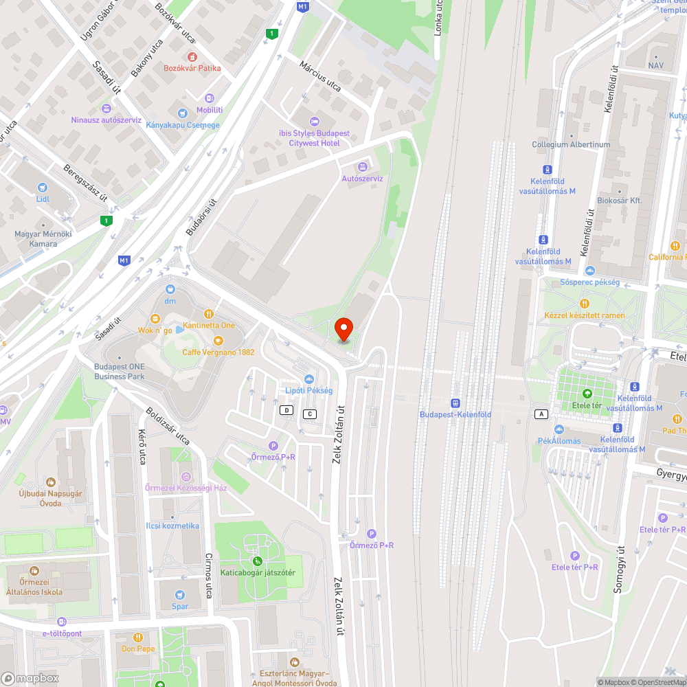 Kelenföld régi aluljáró hó takarítás bejelentés helye