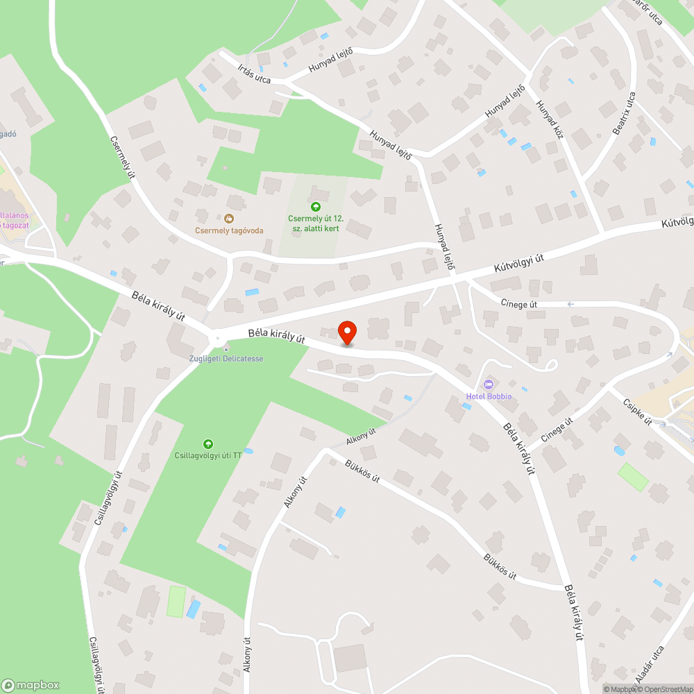 Hó eltakarítása a járdáról bejelentés helye