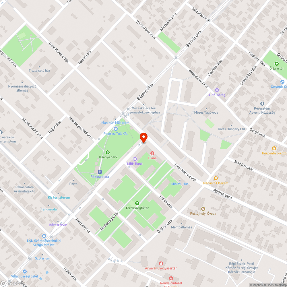 Elhagyott reklámszerkezet bejelentés helye