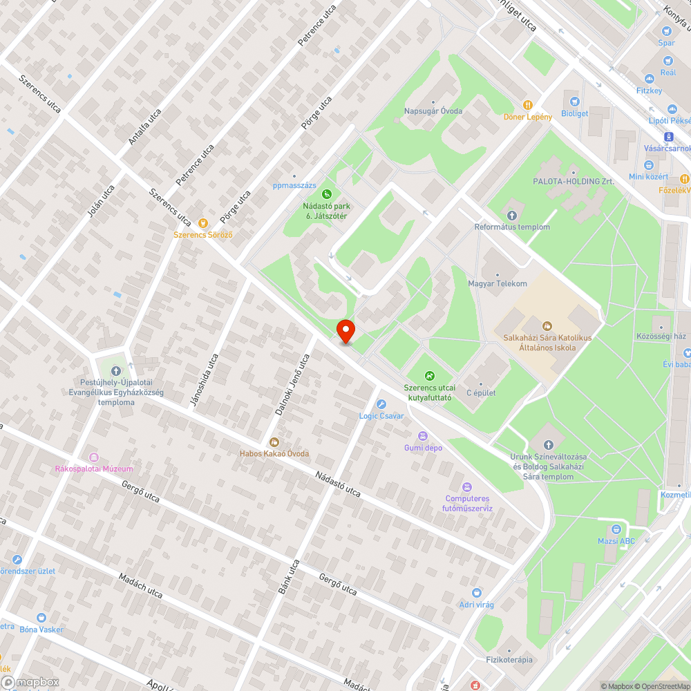 Faültetés bejelentés helye