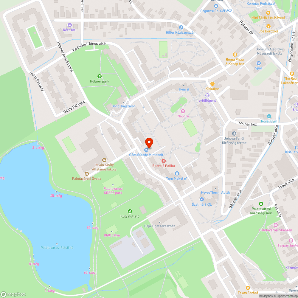 Hulló burkolat bejelentés helye