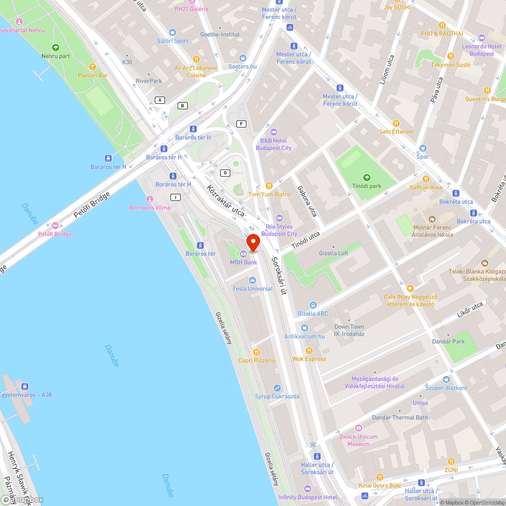 Kidőlt közúti tábla bejelentés helye