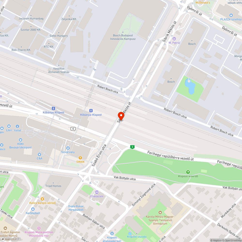 A Sibrik Miklós úti felüljáró nincs letakarítva bejelentés helye