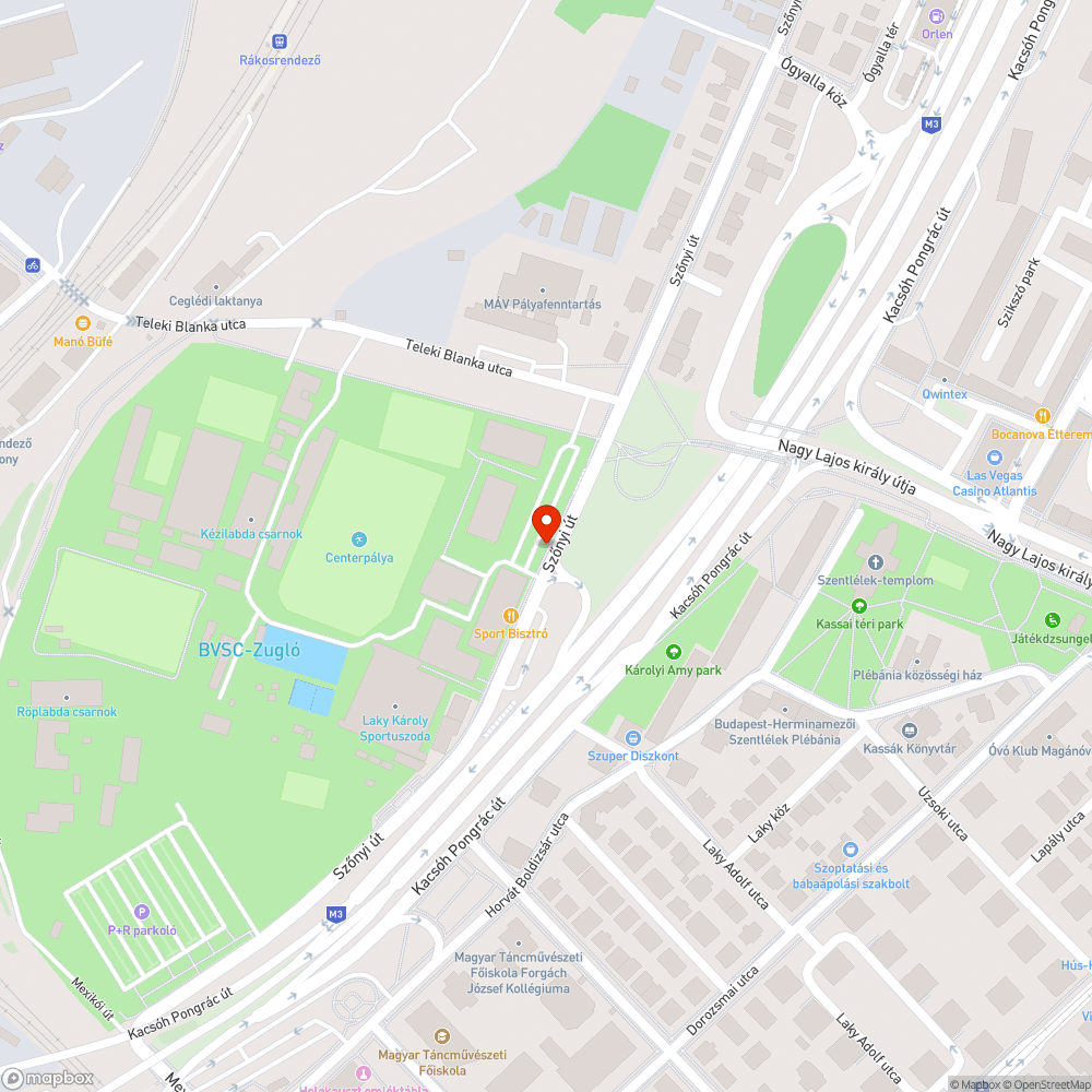 Használaton kívüli villanyoszlop bejelentés helye