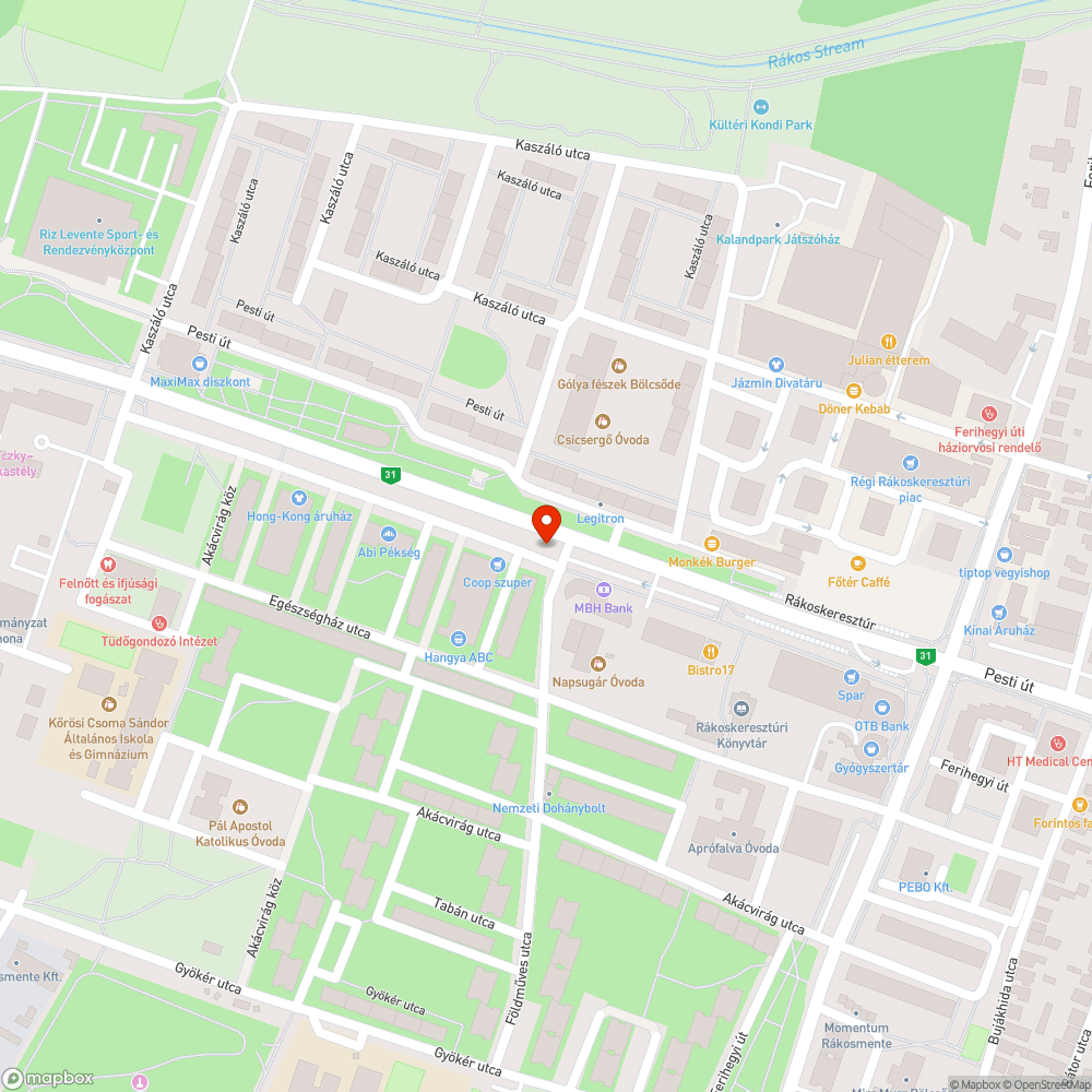 Tábla alacsonyan van bejelentés helye