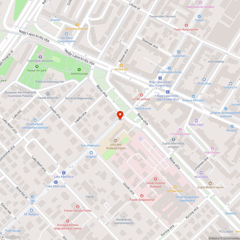 Faültetés bejelentés helye