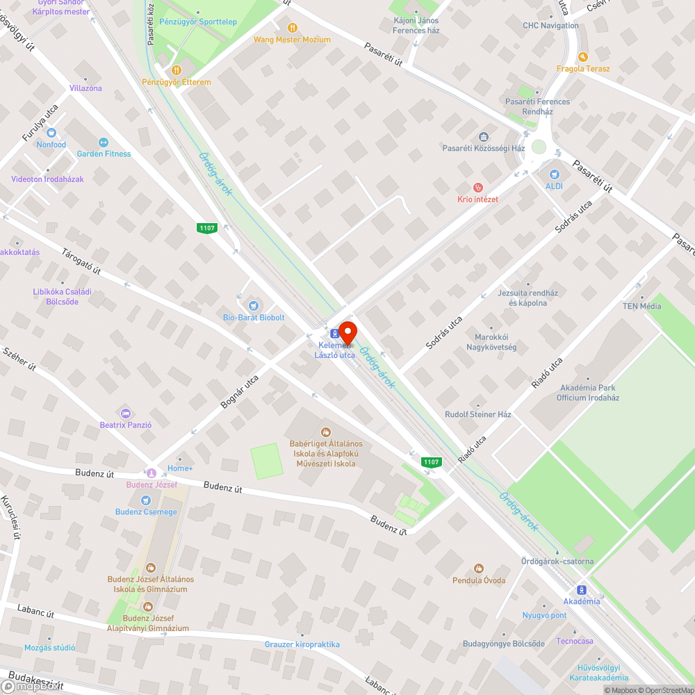 Visszatérően nem működő  jegykiadó automata bejelentés helye