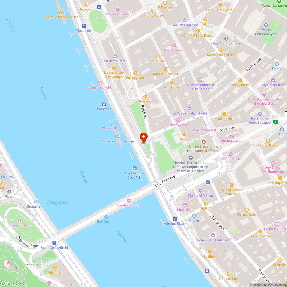 A szökőkút megsérült bejelentés helye