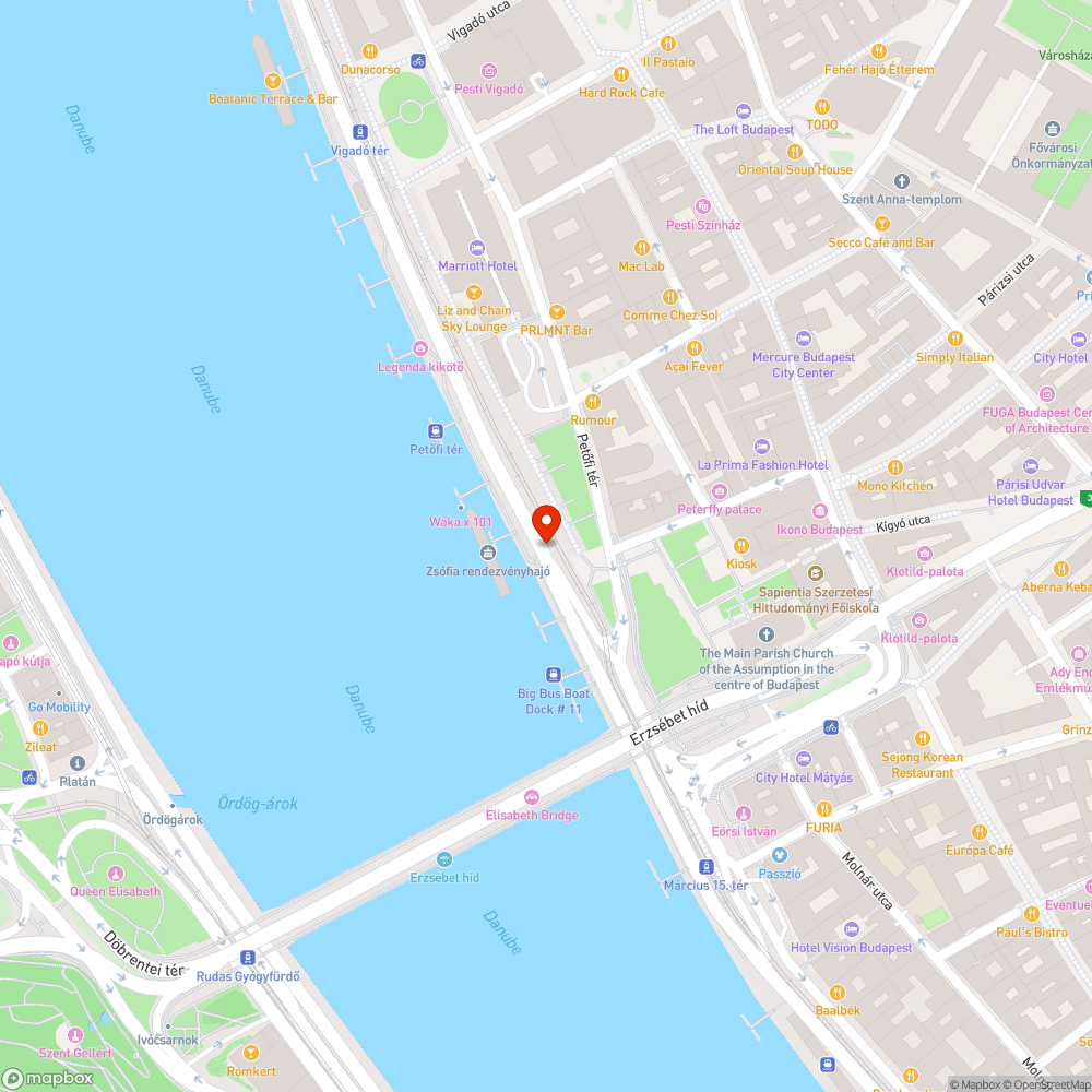 Graffiti bejelentés helye