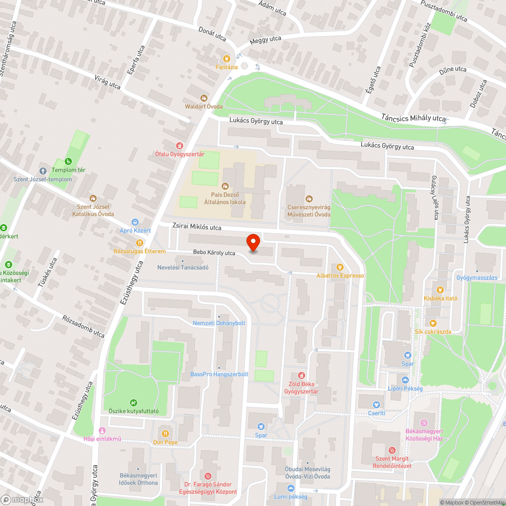 Jégpáncél bejelentés helye