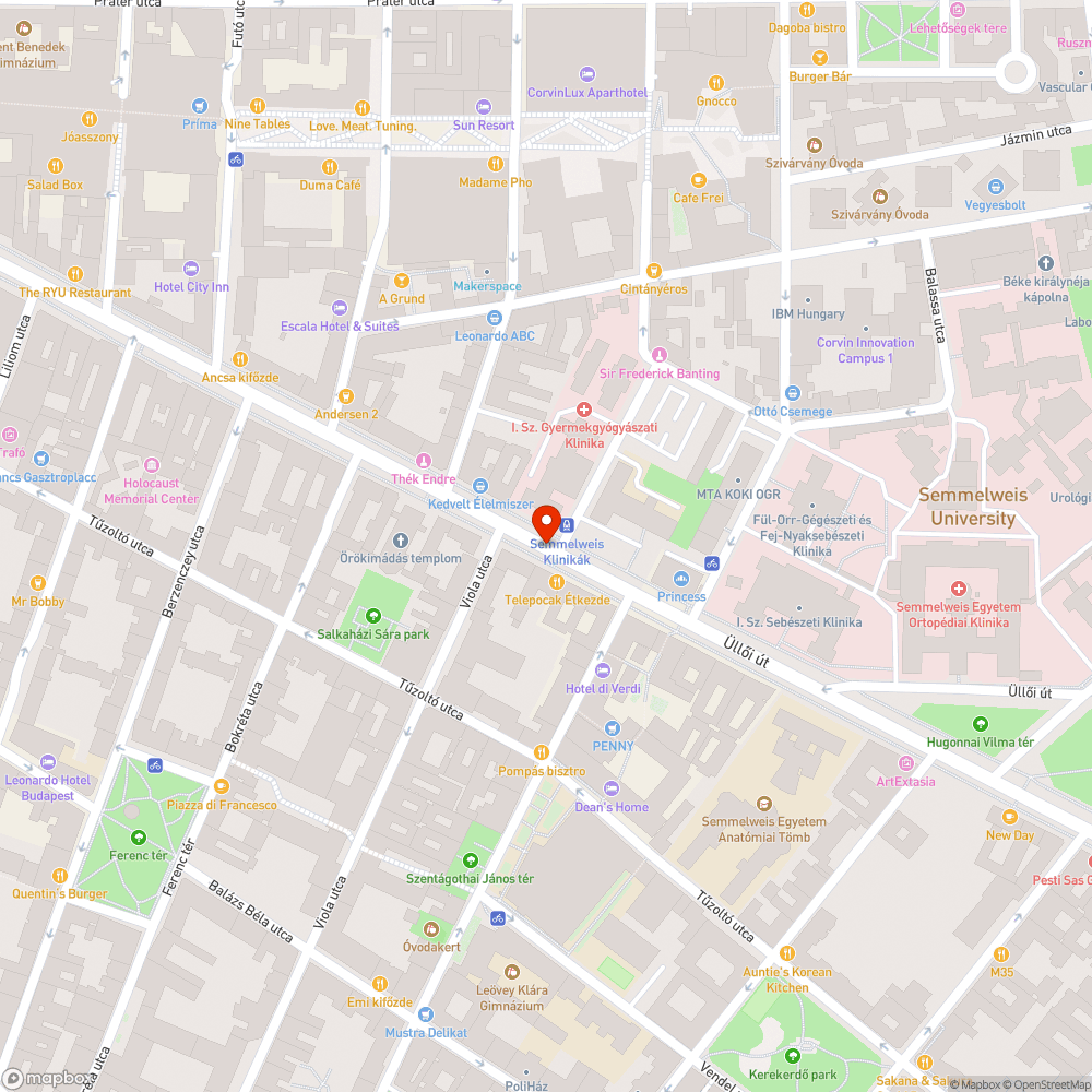 Takarítatlan út bejelentés helye