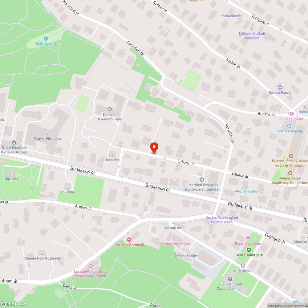 Magánkamera közterületet figyel bejelentés helye