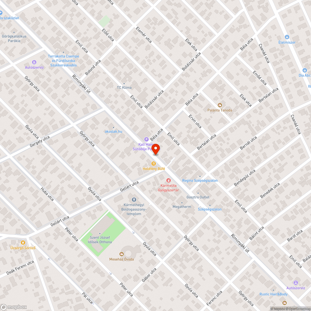 A buszmegállóban áll a hó bejelentés helye