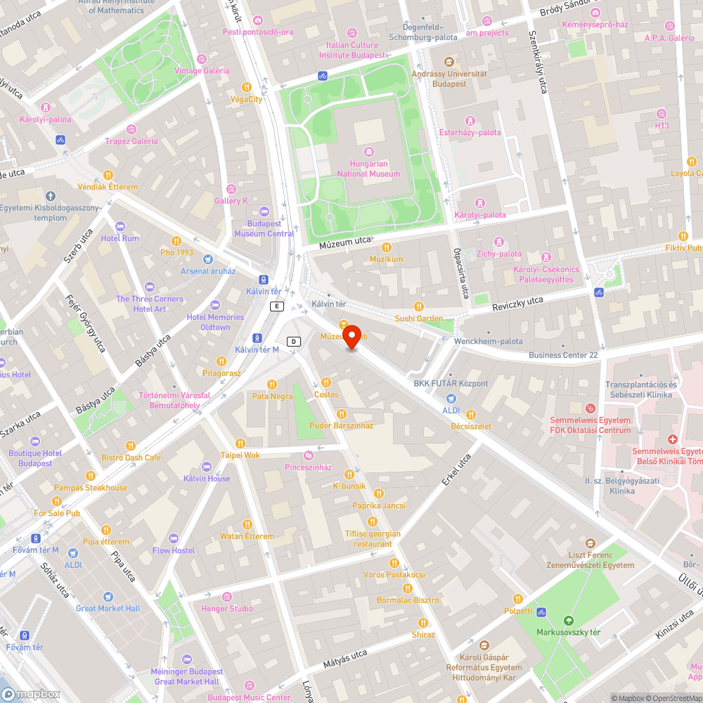 Megtelt kuka bejelentés helye