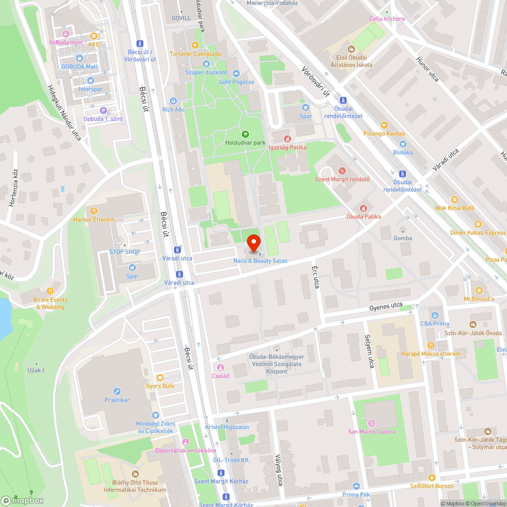 Elferdült jelzőtábla bejelentés helye