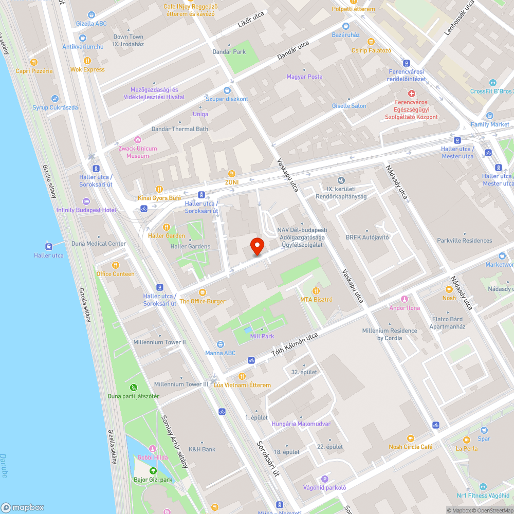 Veszélyes jégcsapok bejelentés helye