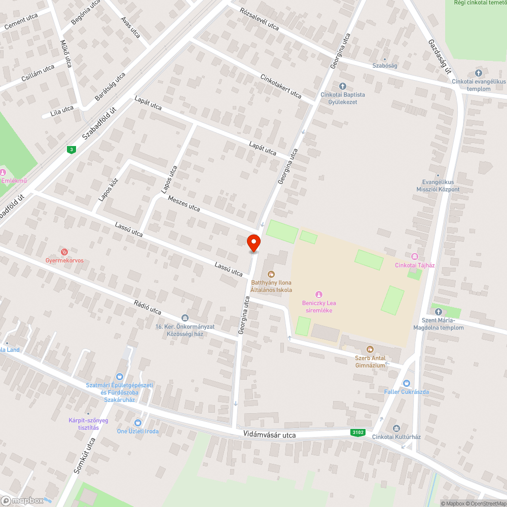 Fagyott hányás a buszmegállóban bejelentés helye