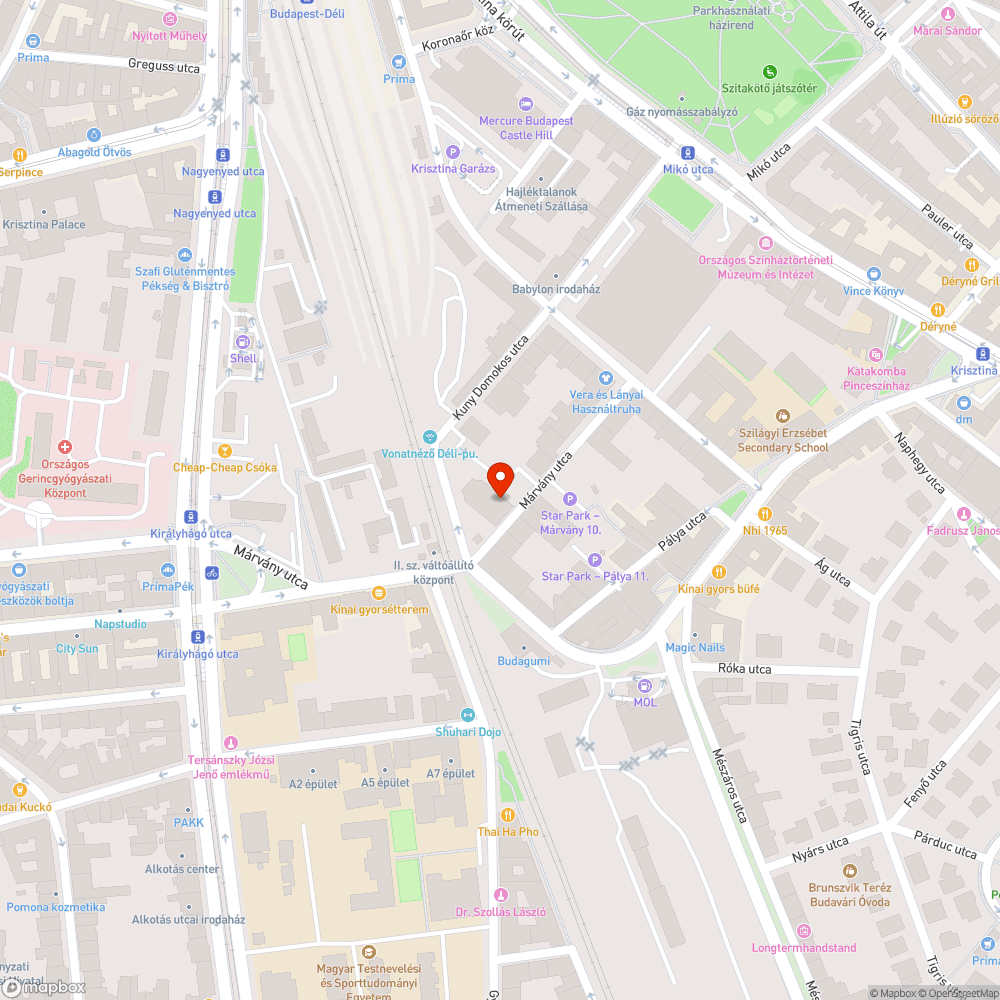 Nem takarított utca bejelentés helye