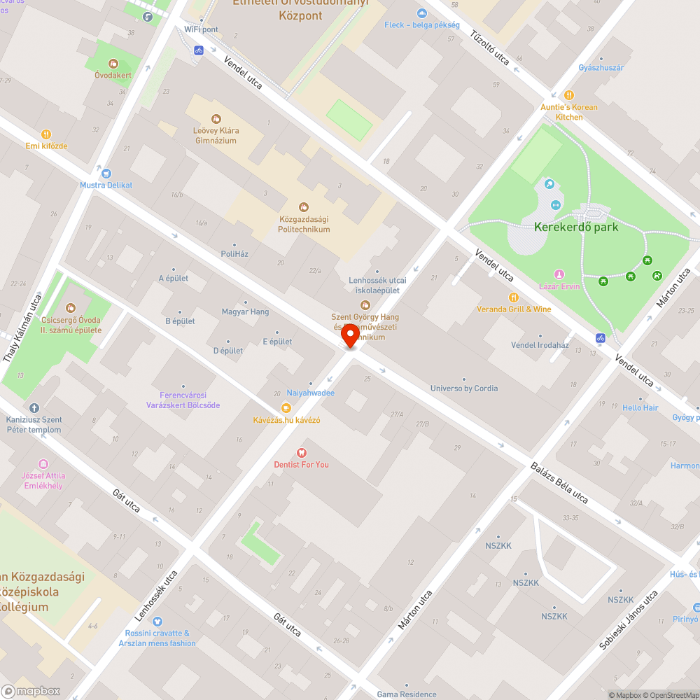 Funkció nélküli oszlop bejelentés helye