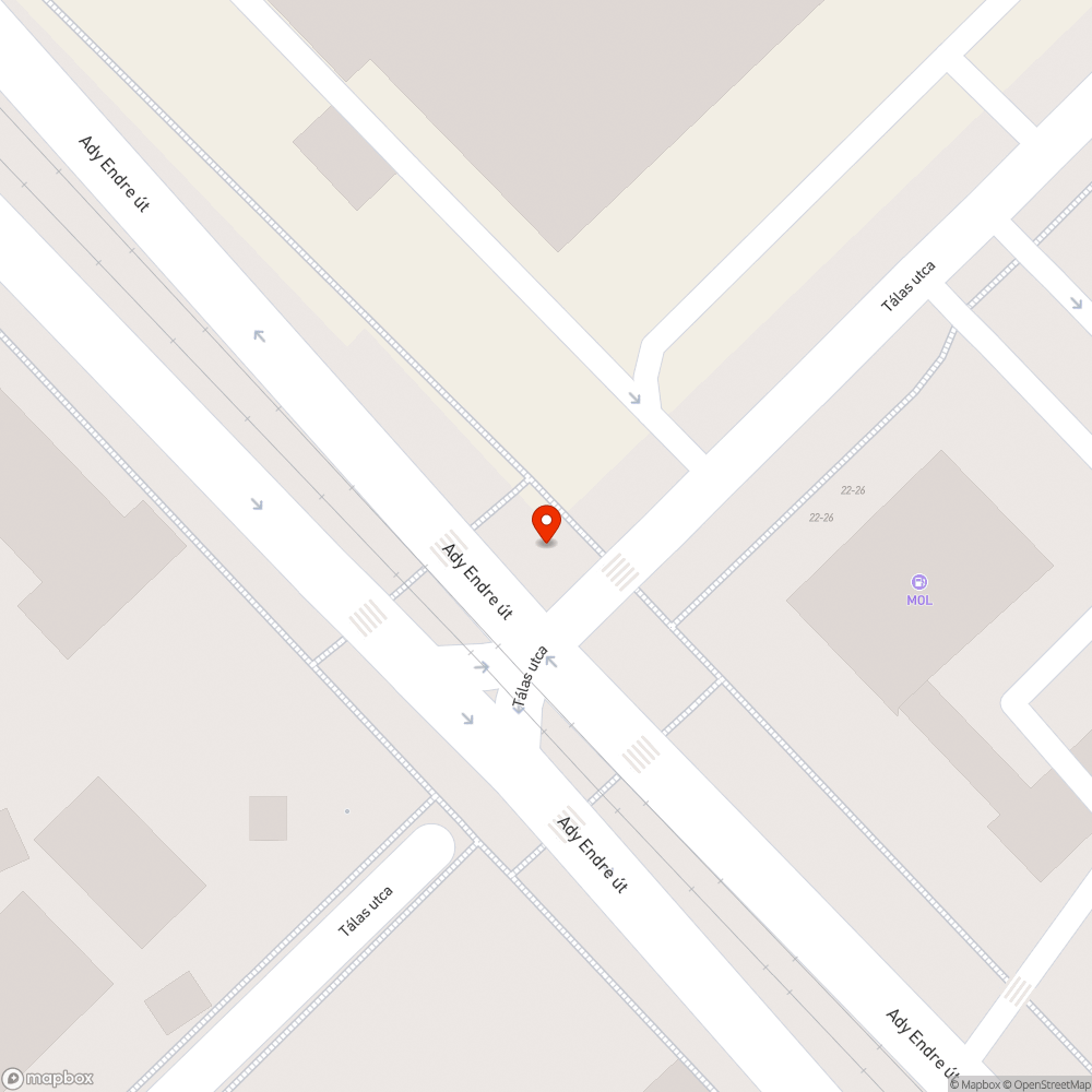 Beszakadt aknafedlap bejelentés helye