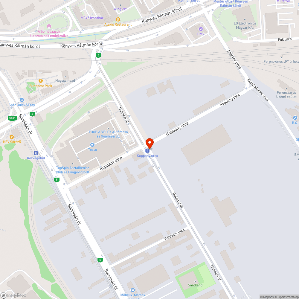 Hiányzó sapka bejelentés helye