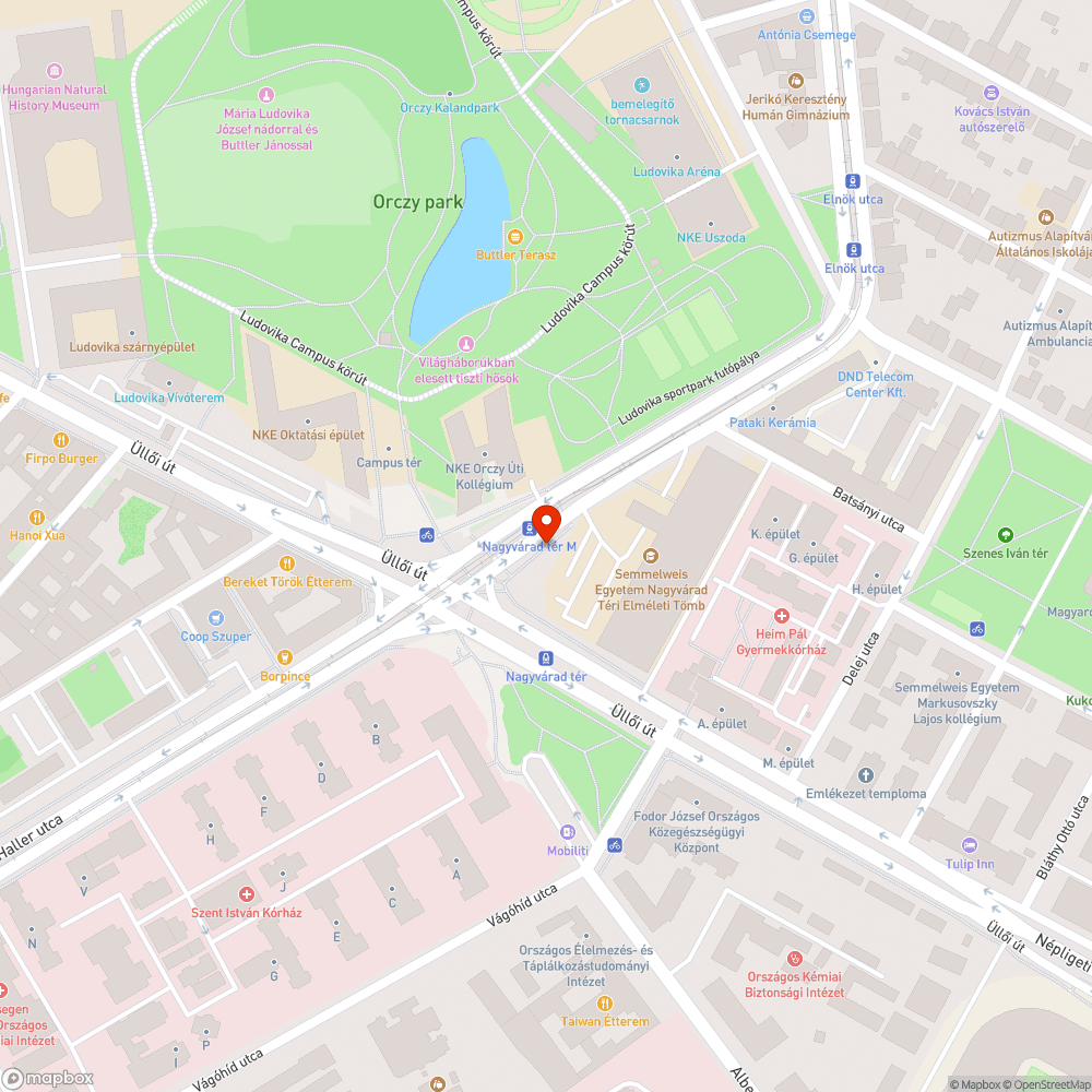 Taxiállomás reklámelemének rendbetétele vagy felszámolása bejelentés helye