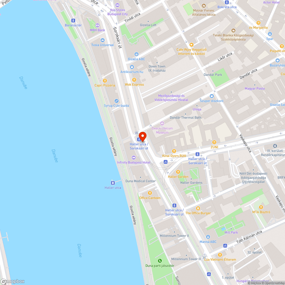 Graffitik bejelentés helye