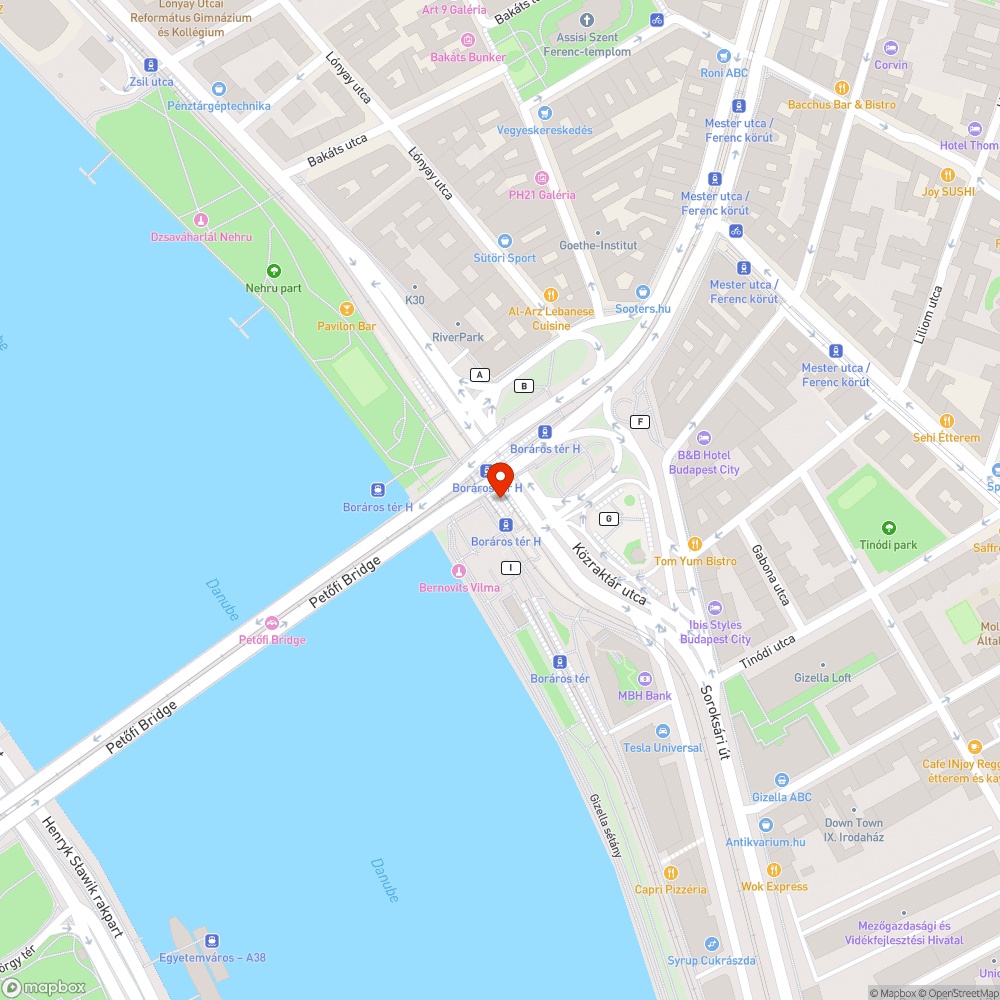 Nem működő automata bejelentés helye