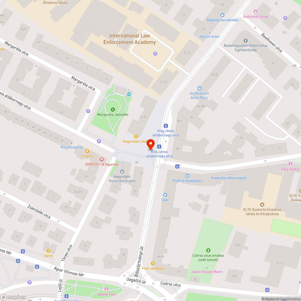 Csatornaszag bejelentés helye