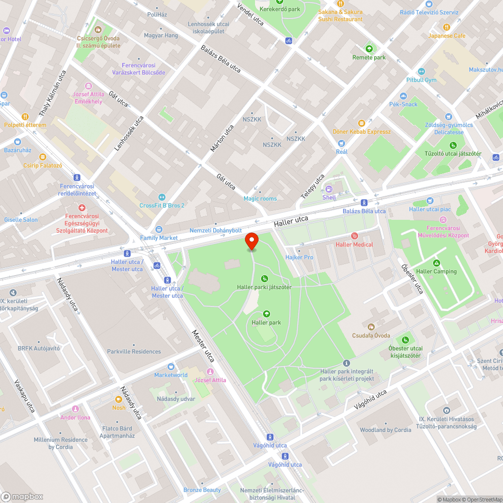 Utcai kerékpár szervizpont – hibás pumpa bejelentés helye