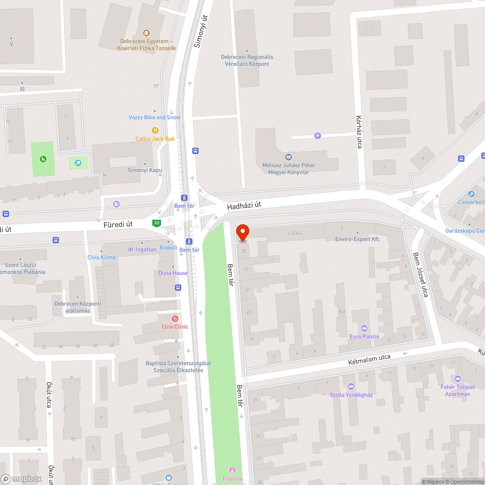 Járhatatlan utak bejelentés helye