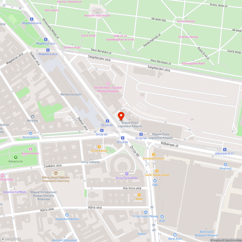 Havas járda bejelentés helye