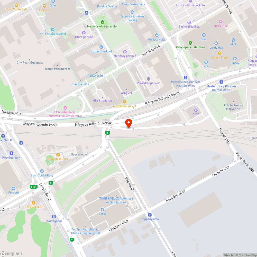 Minimum 8-10 db kátyú egymás után bejelentés helye