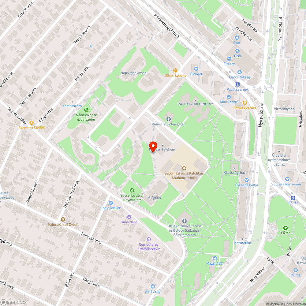 Kitört poller bejelentés helye