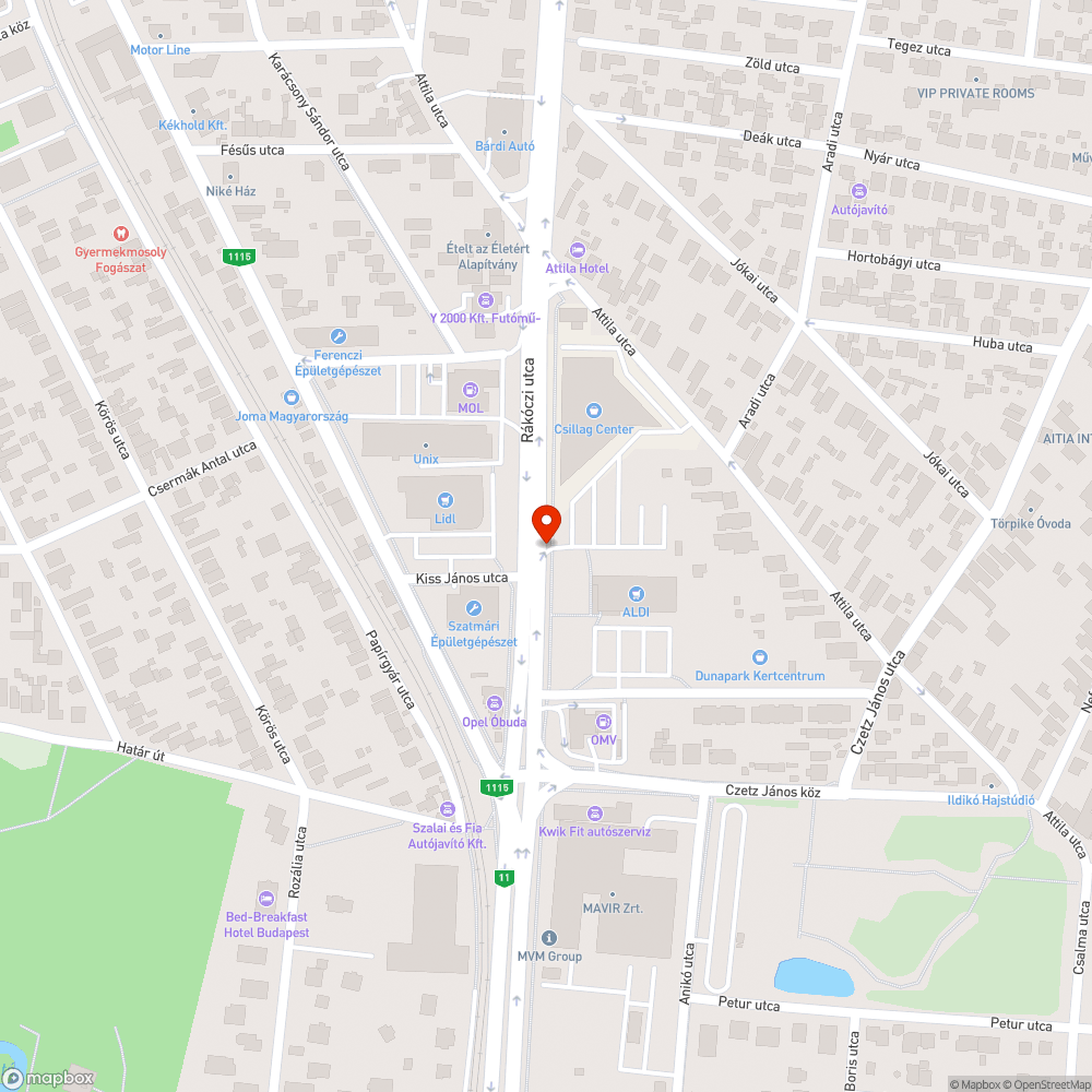 Kidőlt közlekedési tábla bejelentés helye