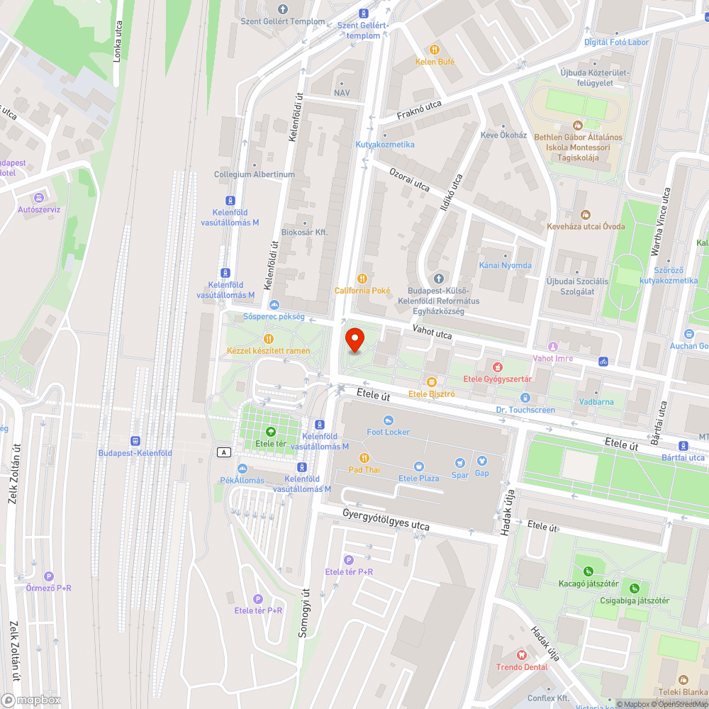 Felpúposodott járólap bejelentés helye