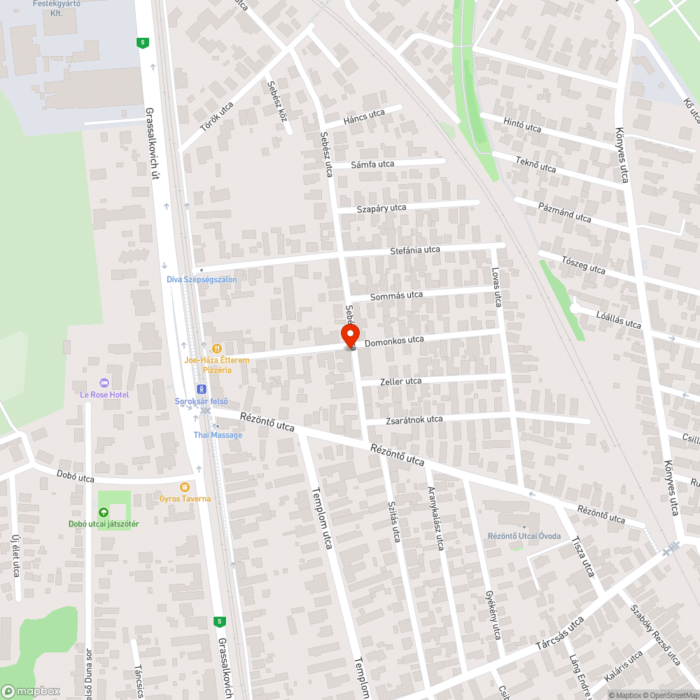 Lejárt műszakis, szűk utcában bejelentés helye