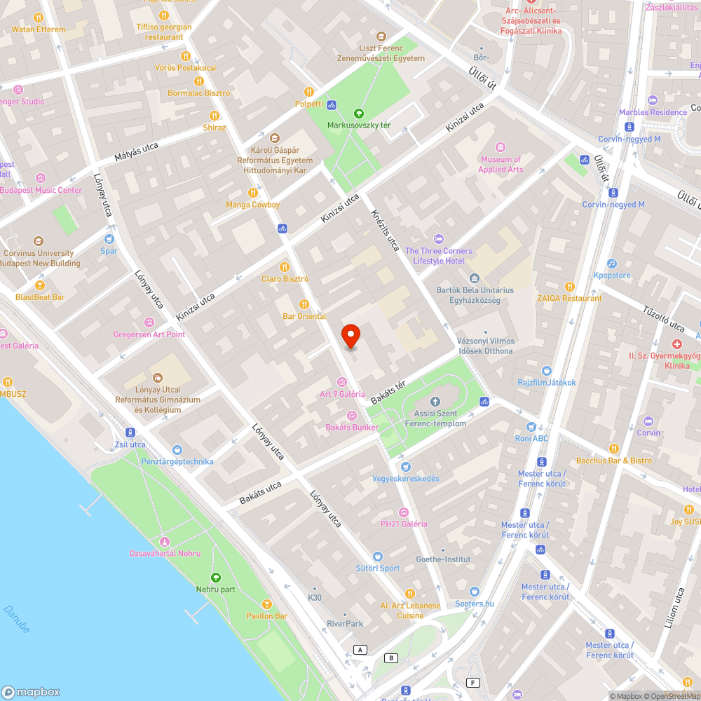 Graffiti bejelentés helye